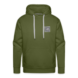 Santa Cruz Surf Shop PUNK Men’s Premium Hoodie - olive green