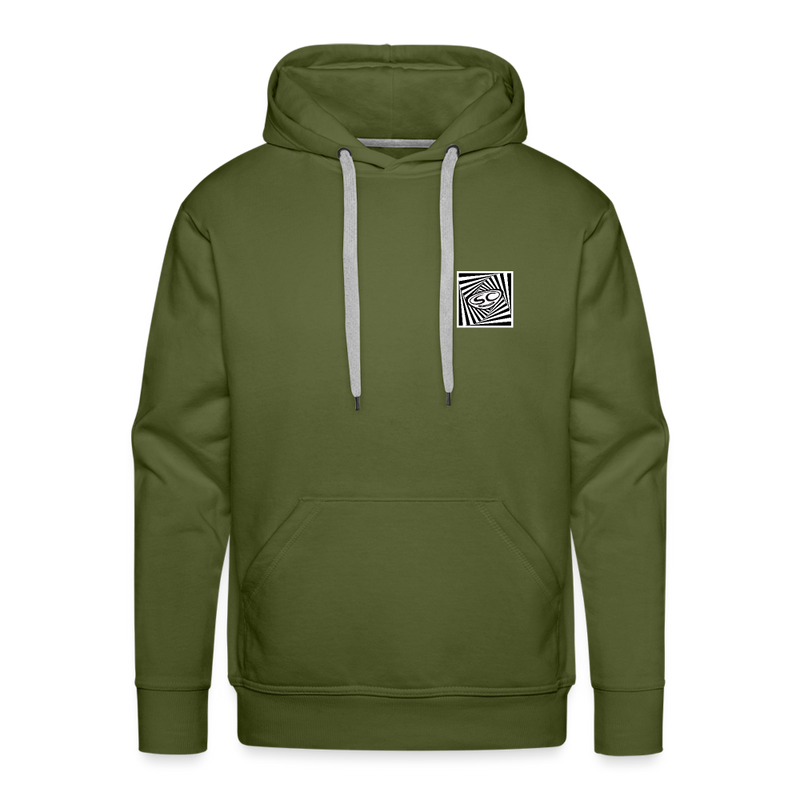 Santa Cruz Surf Shop PUNK Men’s Premium Hoodie - olive green