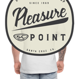 Santa Cruz Surf Shop Pleasure Point since '69 Unisex Classic T-Shirt - white