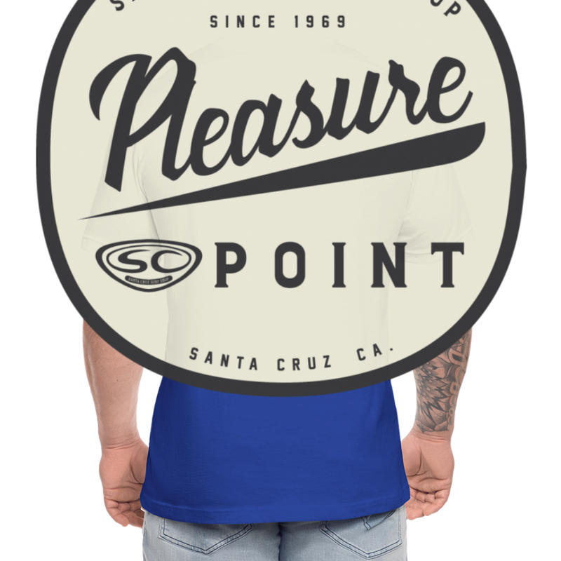 Santa Cruz Surf Shop Pleasure Point since '69 Unisex Classic T-Shirt - royal blue