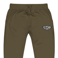 Santa Cruz Surf Shop "SCSS EMB LOGO" Unisex fleece cuffed sweatpants