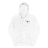 Santa Cruz surf Shop "PLEASURE POINT" Unisex fleece zip up hoodie